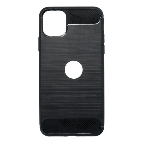 Obal / kryt pre Apple iPhone 11 Pro Max čierne - Forcell CARBON