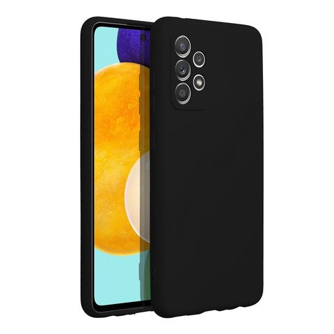 Obal / kryt na Samsung Galaxy A52 5G / A52 LTE / A52S černý - Forcell SILICONE LITE