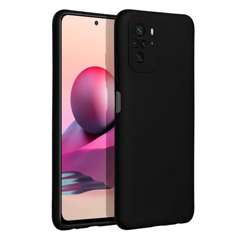 Obal / kryt pre Xiaomi Redmi Note 10 / 10S čierny - Forcell Soft