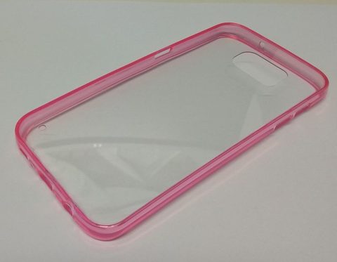 Obal / kryt na Samsung Galaxy S7 EDGE (g935) růžový - Hard Case 0,3mm