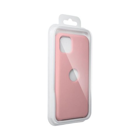 tok / borító Apple iPhone 13 PRO rózsaszín (logólyuk nélkül) - Forcell szilikon
