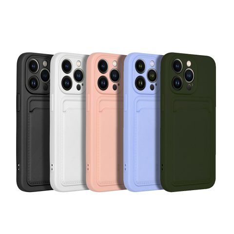 tok / borító Apple iPhone 12/12 PRO fehér Forcell kártya