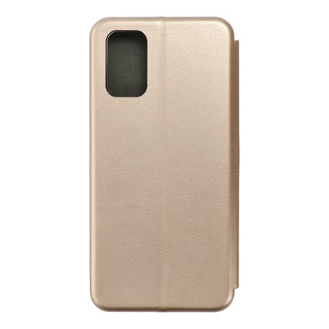 Pouzdro / obal na Samsung Galaxy S20 Plus zlatý - knížkové Forcell Elegance