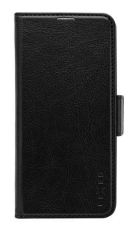 Puzdro / obal pre iPhone 7 / 8 / SE 2020 čierne - kniha FIXED OPUS