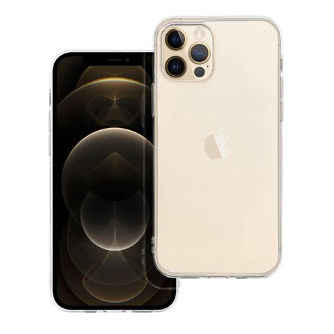 Obal / kryt na Apple iPhone 12 Pro priehľadné s ochranou fotoaparátu - CLEAR Case 2mm