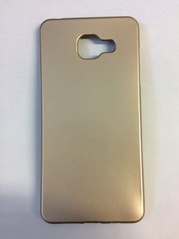 Obal / kryt na Samsung Galaxy A5 2016 zlatý - Jelly Case Flash