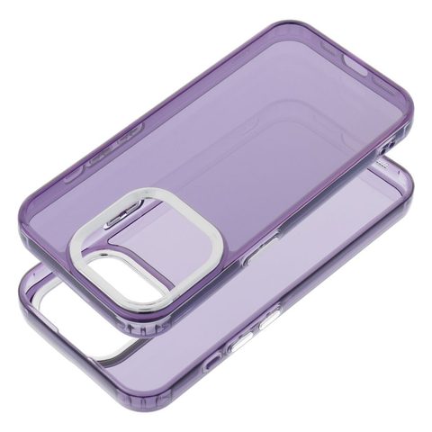 Obal / kryt na Apple iPhone 12 fialový - PEARL