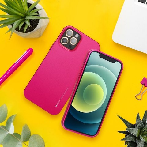 Obal / kryt pre Samsung Galaxy S21 Ultra ružový - i-Jelly Mercury
