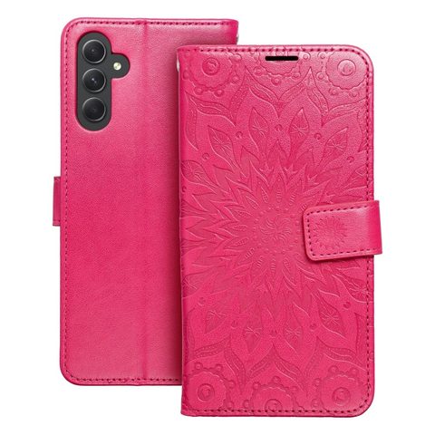 Puzdro / obal na Samsung Galaxy A14 4G / A14 5G ružové - kniha Forcell MEZZO