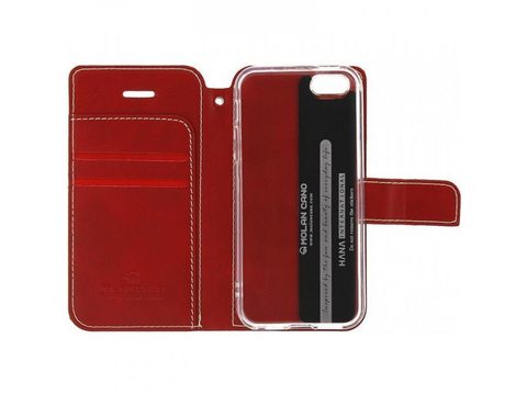 Puzdro/ obal pre Apple iPhone 11 Pro Max červené - kniha Molan cano