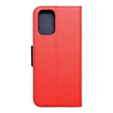 Puzdro / obal pre Xiaomi Redmi Note 10 / 10S červený - kniha Fancy