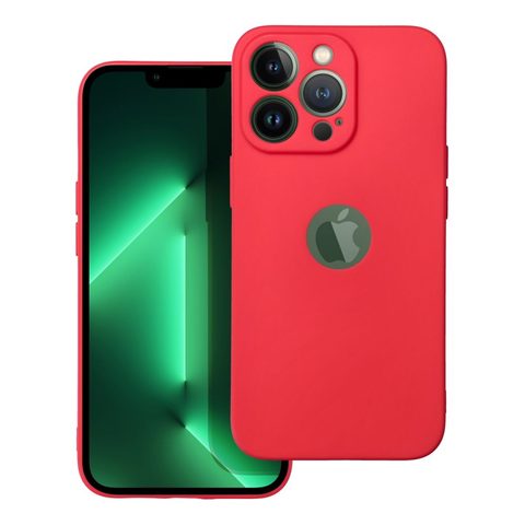 Obal / kryt na Apple iPhone 13 Pro červený - Forcell SOFT