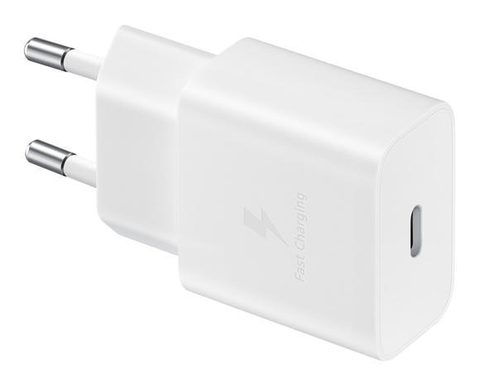 Samsung töltő USB-C porttal (15W), fehér színben