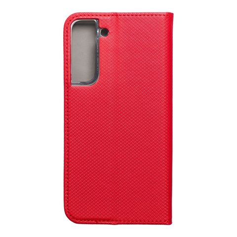 Puzdro / obal pre Samsung Galaxy S22 Plus červené - kniha Smart Case