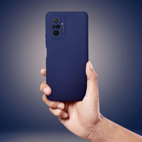 Obal / kryt na Xiaomi Redmi 9C tmavě modrý - Forcell SOFT Case