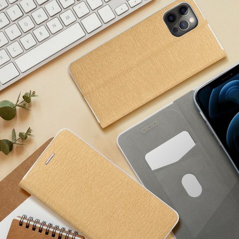 Puzdro / obal pre Xiaomi Mi 11 zlatý - Luna Book Silver
