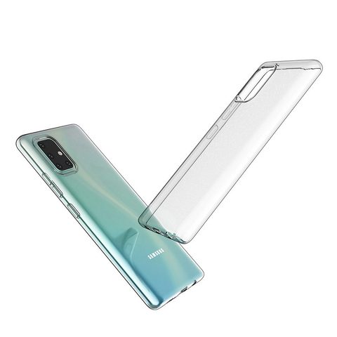 Obal / kryt pre Samsung Galaxy A71 transparentný - CLEAR Case 2mm