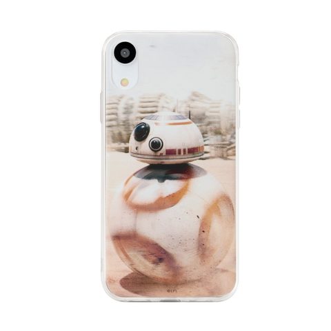 Obal / kryt na Huawei P Smart 2019 Licenčné puzdro Star Wars BB8 white (001)