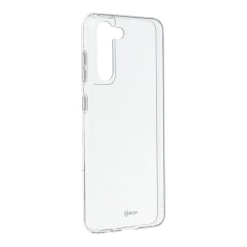 Obal / kryt na Samsung Galaxy S21 FE transparentný - Jelly Case Roar