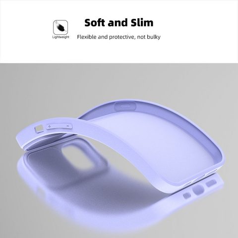 Obal / kryt na Samsung Galaxy A12 fialový - SLIDE Case