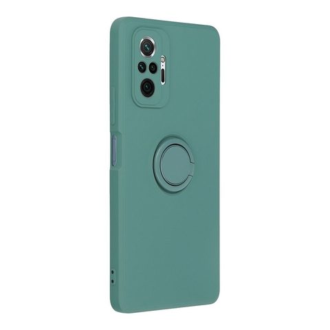 Obal / kryt ma Xiaomi Redmi Note 11 / Note 11S zelený - SILICONE RING