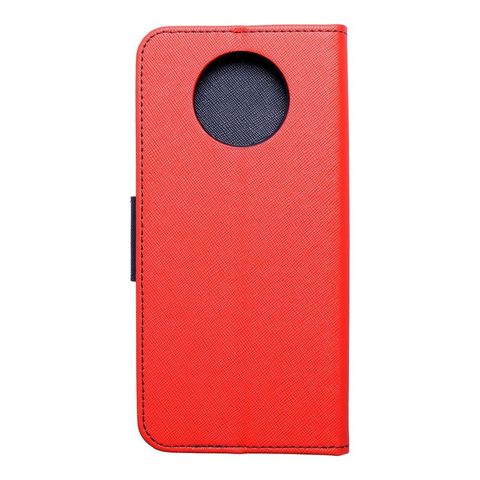 Puzdro / obal pre Xiaomi Redmi Note 9T 5G červené - book Fancy Book case