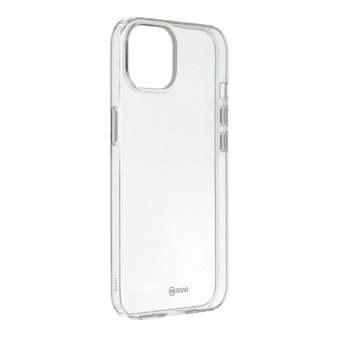 Obal / kryt na Apple iPhone 13 transparentní - Jelly Case Roar