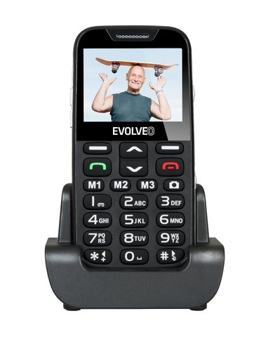 EVOLVEO EasyPhone XD čierny