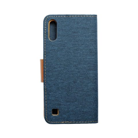 Puzdro / obal pre Samsung Galaxy A10 modrý - kniha CANVAS