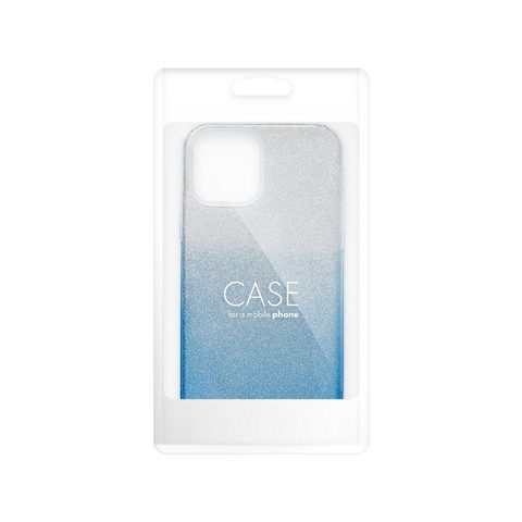 Obal / kryt pre Apple iPhone 7 / 8 / SE transparentné / modré - Forcell SHINING