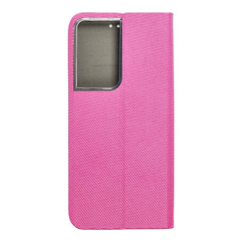 Puzdro / obal pre Samsung Galaxy S21 Ultra pink - kniha SENSITIVE Book