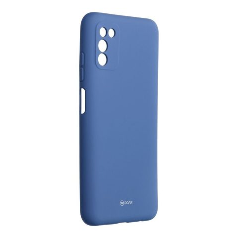 Borító Samsung Galaxy A03s kék - Roar színes zselés borítás