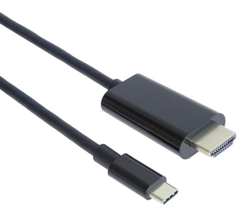 PremiumCord USB-C HDMI kábel 2m 4K*2K@60Hz FULL HD 1080p kábel 2m