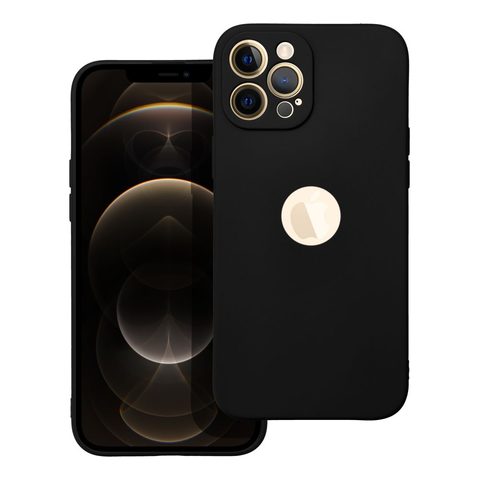 Obal / kryt pre iPhone 12 Pro Max čierne - Forcell Soft