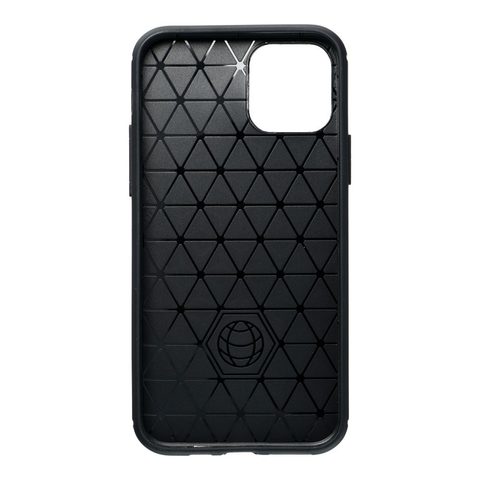 Borító / Cover for SAMSUNG Galaxy S22 ULTRA fekete - Forcell CARBON