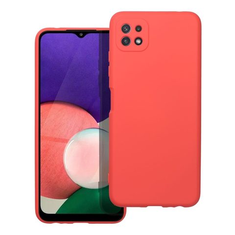 Obal / kryt pre Samsung Galaxy A22 5G ružový - Forcell SILICONE LITE