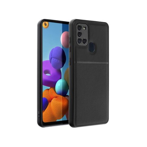 Obal / kryt pre Samsung Galaxy A21s čierny - Forcell NOBLE