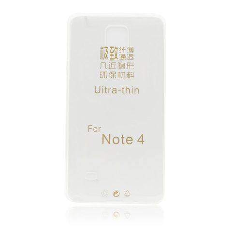 Obal / kryt na Samsung Galaxy Note 4 průhledný - Ultra Slim 0,3mm