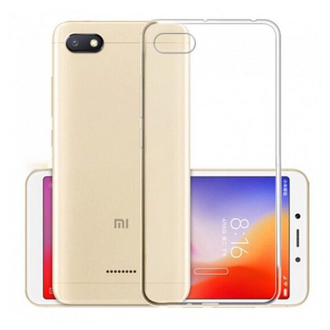 Obal / kryt na Xiaomi Redmi 6A průhledný - Ultra Slim 0,5mm