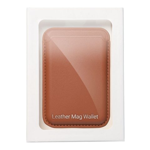 Peněženka hnědá - Leather Mag