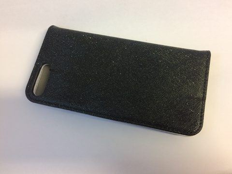 Puzdro / obal pre Apple iPhone 7 / 8 Plus čierne - kniha Forcell Magic