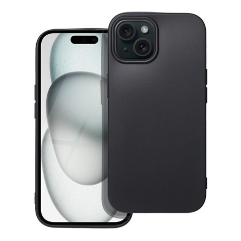 Obal / kryt na Apple iPhone 15 čierne - SOFT
