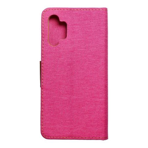 Pouzdro / obal na Samsung Galaxy A13 4G růžové - knížkové Canvas Book case