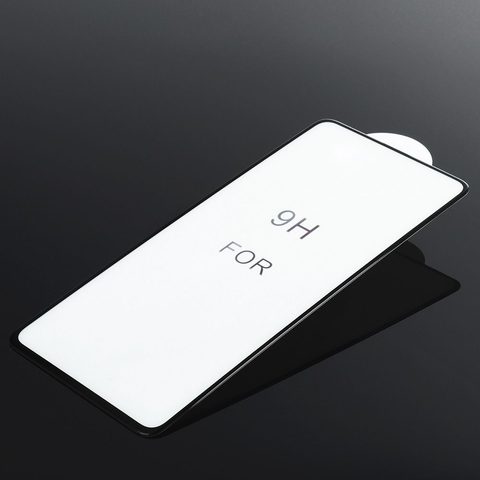 Edzett / védőüveg Xiaomi Mi Note 10 Lite - 9H edzett üveg Blue Star (teljes ragasztó / tok barátságos)