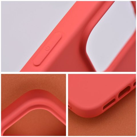 Obal / kryt na Apple iPhone 14 PRO MAX ( 6.7 ) oranžová - Forcell SILICONE LITE Case