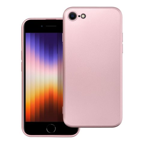 tok / borító Apple iPhone 7 / 8 / SE 2020 / SE 2022 rózsaszín Forcell Metallic tok / borító Apple iPhone 7 / 8 / SE 2020 / SE 2022-hoz