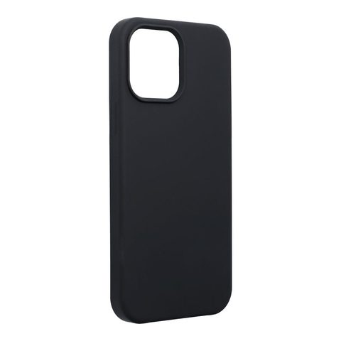 Obal / kryt pre Apple iPhone 14 čierne - Forcell SILICONE Case