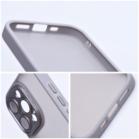 Obal / kryt na Apple iPhone 12 MINI stříbrný - VARIETE