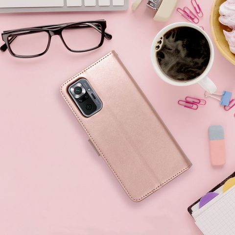 Pouzdro / obal na Xiaomi Redmi 9C / 9C NFC mandala rose gold - knížkové Forcell MEZZO Book