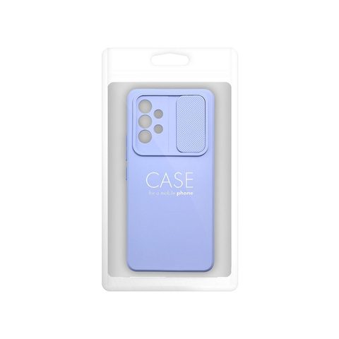 Obal / kryt na Samsung Galaxy A32 5G fialový - SLIDE Case